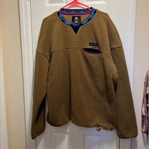 Columbia Mens Sweater Wapitoo Delta Pullover Fleece